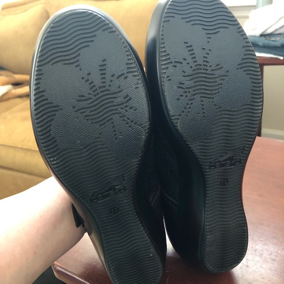 Dansko Ainsley Black Mary Jane Clog Sz 39 - Picture 5 of 10